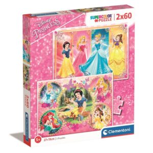 071333 Dětské puzzle - Disney Princess II. - Sada 2x60ks
