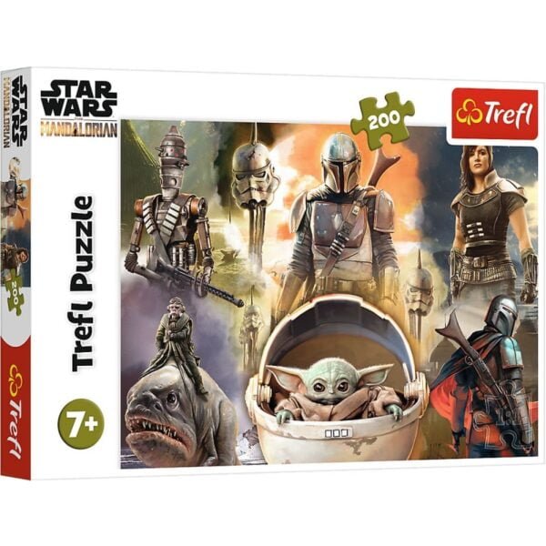 13276 Dětské puzzle - Starwars Mandalorian - 200ks