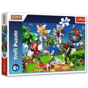 15421 Dětské puzzle -Ježek Sonic II. - 160ks