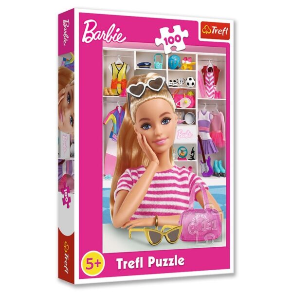 16458 Dětské puzzle - Barbie - 100ks