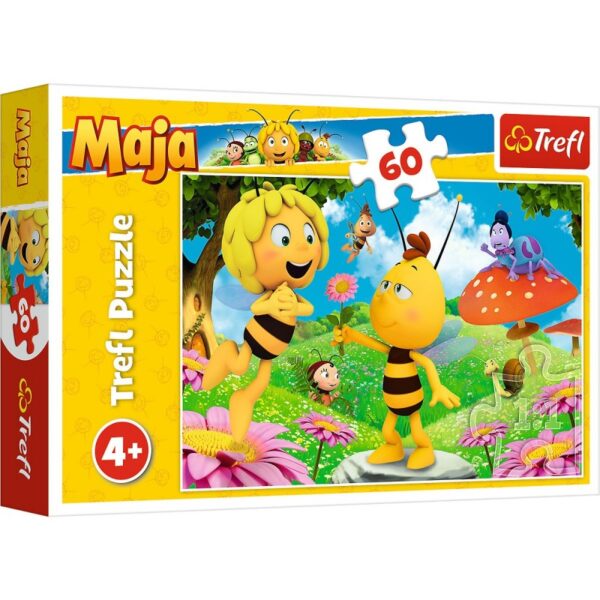 17330 TREFL Puzzle včelka Mája - 60 dílků