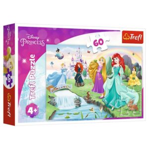 17361 TREFL Dětské puzzle - Disney princess IV. - 60ks