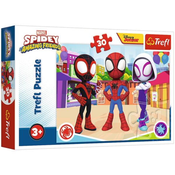 18285 TREFL Dětské puzzle - Spidey amazing friends II. - 30ks