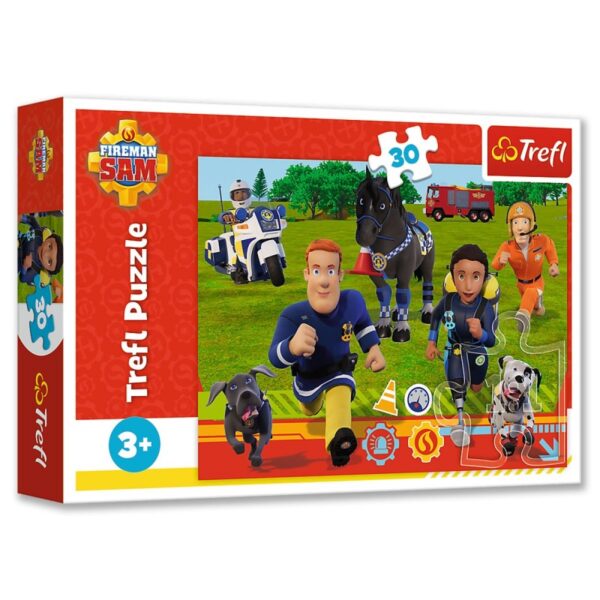 18297 TREFL Dětské puzzle - Fireman Sam II. - 30ks