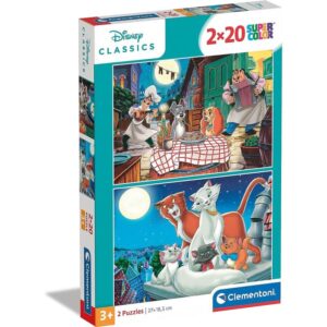 247646 Dětské puzzle - Disney II. - Sada 2x20ks