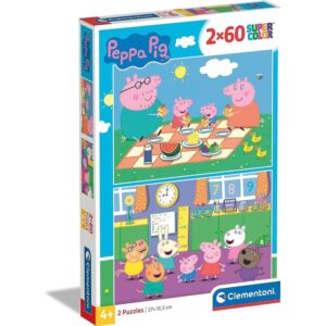 247936 Dětské puzzle - Peppa Pig III. - Sada 2x60ks