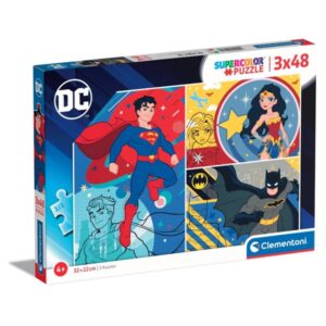 252725 Dětské puzzle - DC comics - 3x48ks