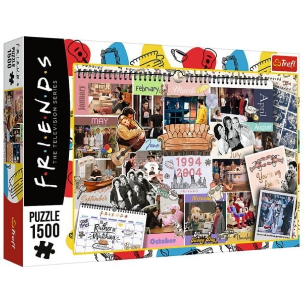 26197 Puzzle - Friends calendar - 1000ks