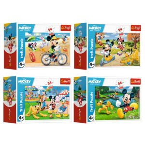 54190 TREFL Mini puzzle - Disney Mickey - sada 4ks