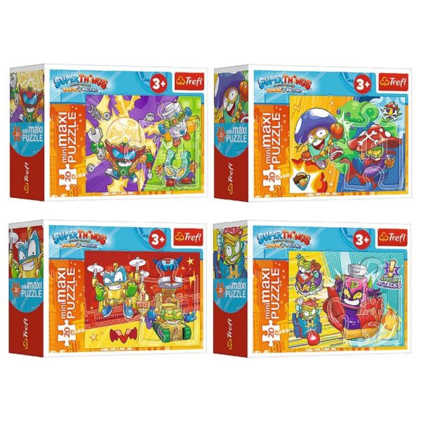 56032 TREFL Mini puzzle - Super thinks - sada 4ks