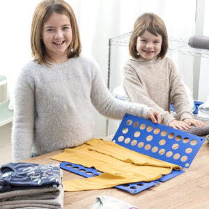 Deska na skládání dětského oblečení