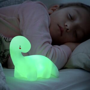 Noční LED lampička dinosaurus