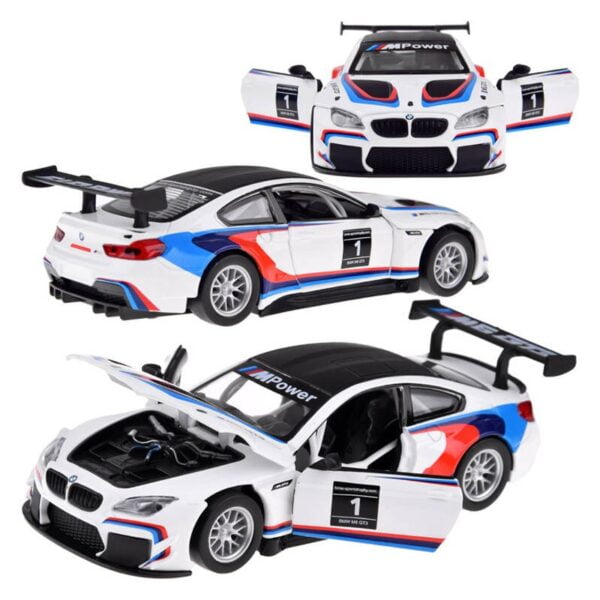 ZA4613 DR Kovový model auta - Nex 1:32 - BMW M6 GT3 skála