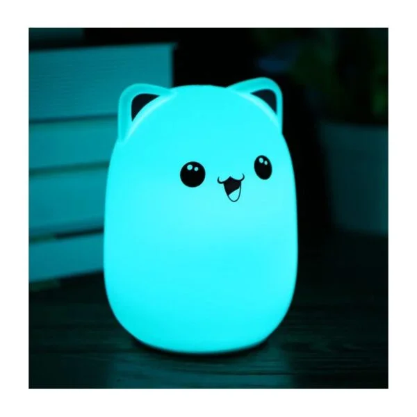 24084 DR Nabíjecí LED noční lampička - Kotě