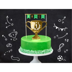 KPT54 Party Deco Set zapichů na dort - Vítězná trofej - 15