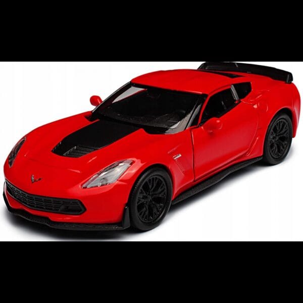 008805 Kovový model auta - Nex 1:34 - 2017 Chevrolet Corvette Z06 Červená