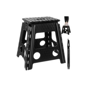 4404_3 Malatec Skládací stolek Malatec černo-bílý 39cm