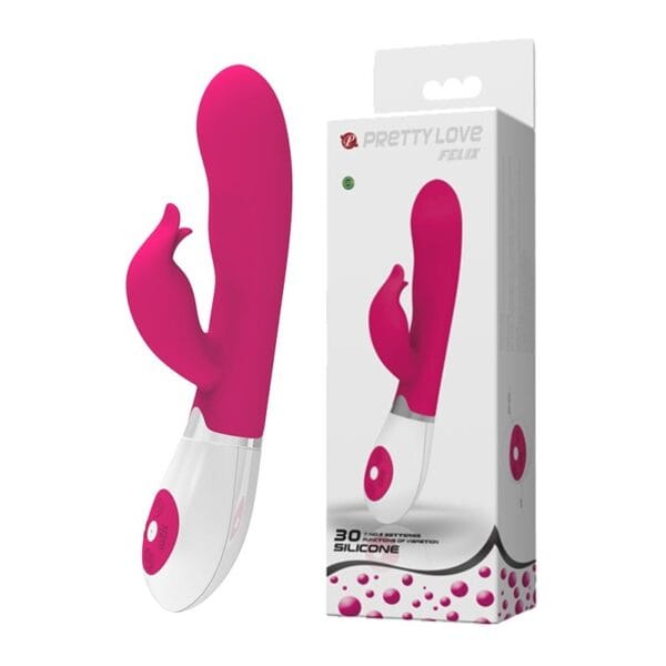 BI-014223 Silikonový vibrátor - Pretty Love - Felix