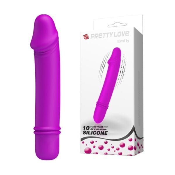 BI-014466 Mini silikonový vibrátor - Pretty Love - Emily