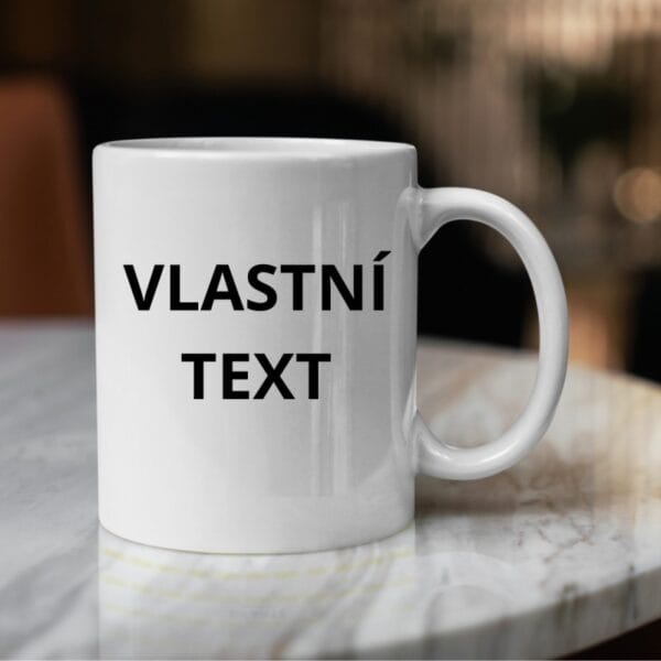 KH2-06 DR Hrnek s vlastním textem 330ml