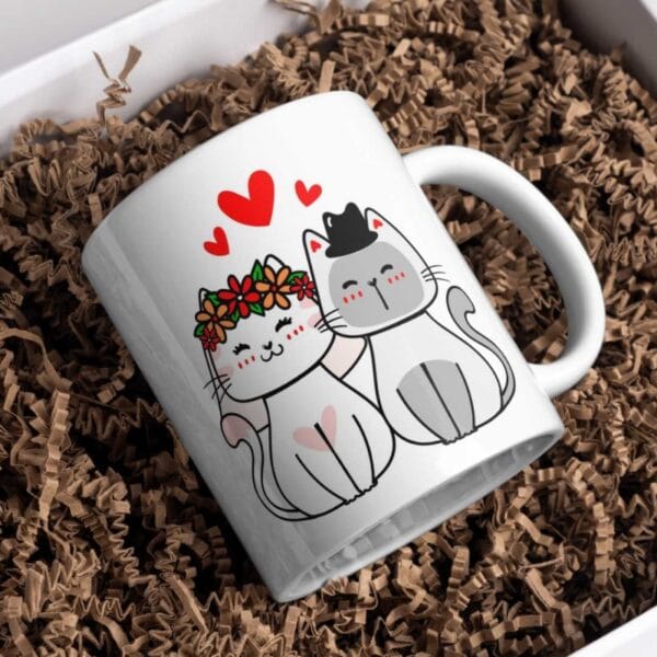 KH5-15 DR Hrnek - Married cats 330ml