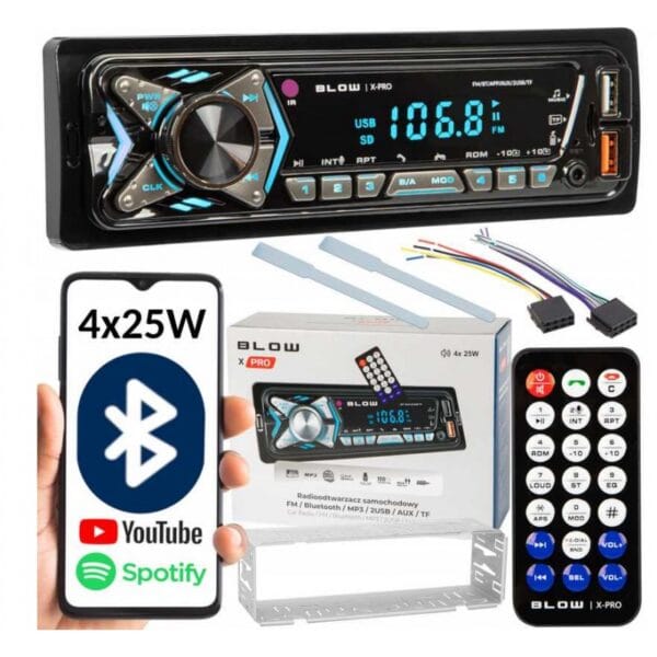 10135 Autorádio X-PRO 1DIN