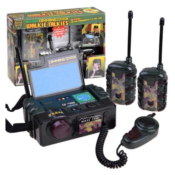 ZA0627 WOJ DR Vysílačky Walkie Talkie - Vojenská sada