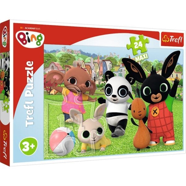14306 TREFL Dětské Puzzle - Bing zábava v parku 24 ks