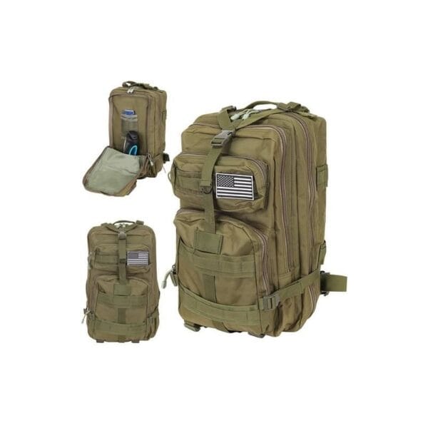 8919 DR Batoh - Military XXL Zelená
