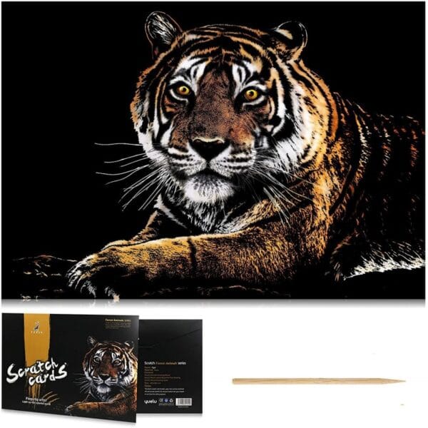 NO-1006246 DR Vyškrabávací obrázek - Tiger