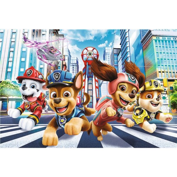 16414 TREFL Dětské Puzzle - Paw Patrol ve městě 100 ks