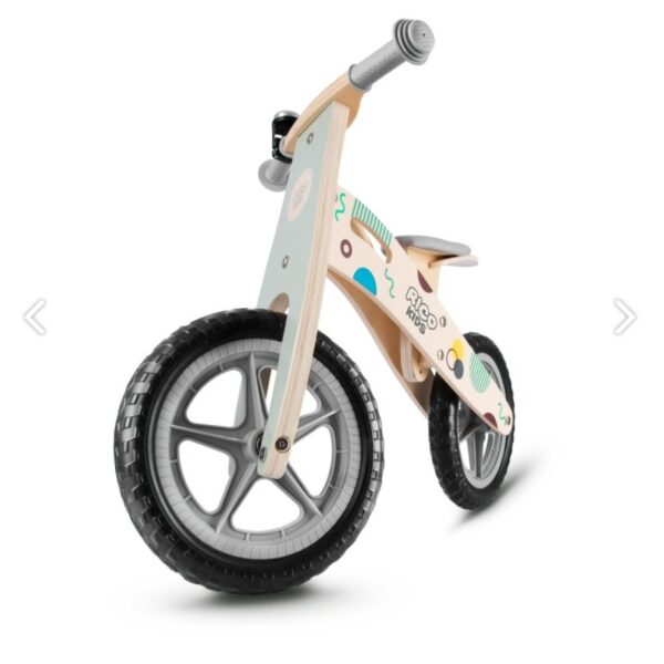 7610 RicoKids Dřevěné odrážedlo Ricokids RC-611 - Výstavní kus Zelená