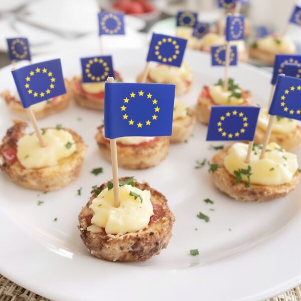 HQ0023/UE Godan Set zapichů na muffiny - Evropská unie - 144ks