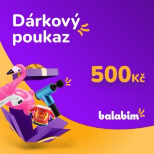 Dárkový poukaz v hodnotě 500 Kč