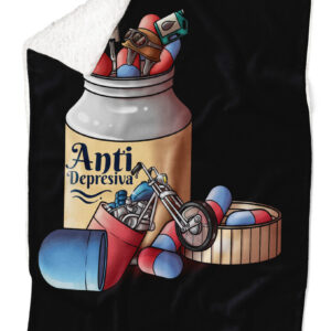 Deka Antidepresiva – chopper (Podšití beránkem: ANO)