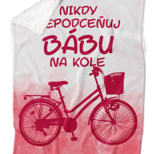Deka Bába na kole (Podšití beránkem: ANO)
