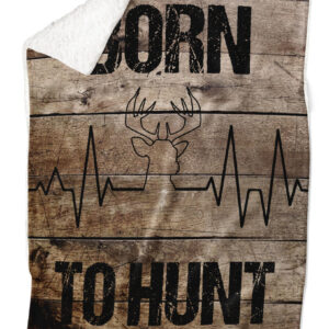 Deka Born to hunt (Podšití beránkem: ANO)