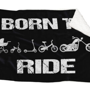 Deka Born to ride chopper (Podšití beránkem: ANO)