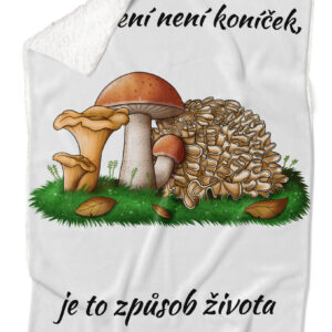 Deka Houbaření – život (Podšití beránkem: ANO)