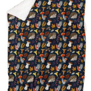 Deka Houby a ježek (Podšití beránkem: ANO)