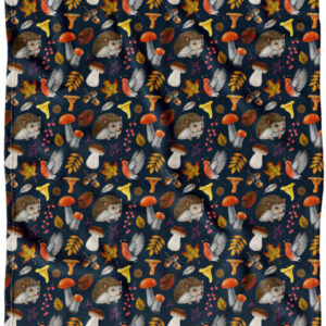 Deka Houby a ježek (Podšití beránkem: NE)