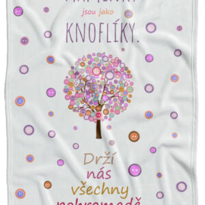 Deka Maminky jsou jako knoflíky (Podšití beránkem: NE)