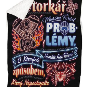 Deka Motorkář - problémy (Podšití beránkem: ANO)