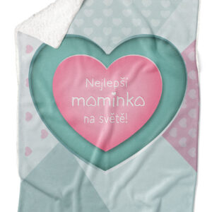 Deka Nejlepší maminka – pit (Podšití beránkem: ANO)