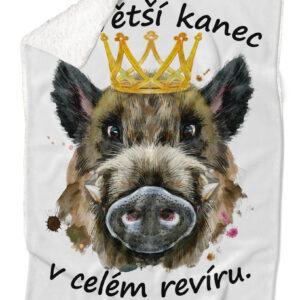 Deka Největší kanec (Podšití beránkem: ANO)