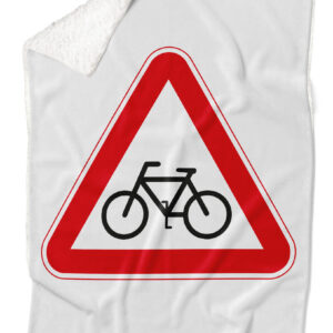 Deka Pozor cyklista (Podšití beránkem: ANO)