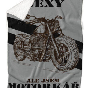 Deka Sexy motorkář (Podšití beránkem: ANO)
