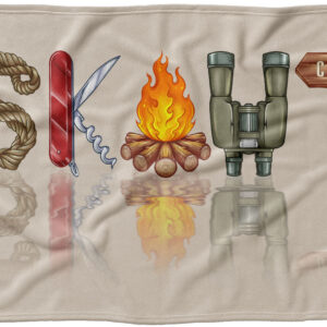 Deka Skaut – nápis (Podšití beránkem: NE)