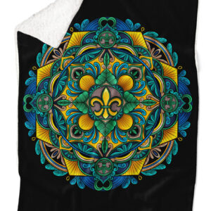 Deka Skautská mandala (Podšití beránkem: ANO)