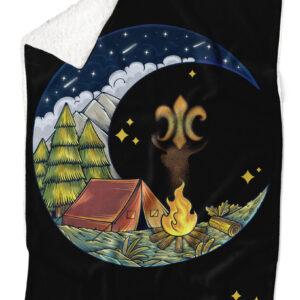 Deka Skautský měsíc (Podšití beránkem: ANO)